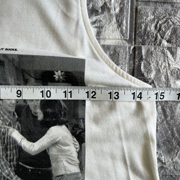 FRIENDS Tank Top (Large) Ivory 90s Sitcom TV Show Central Perk NWT - Picture 5 of 6